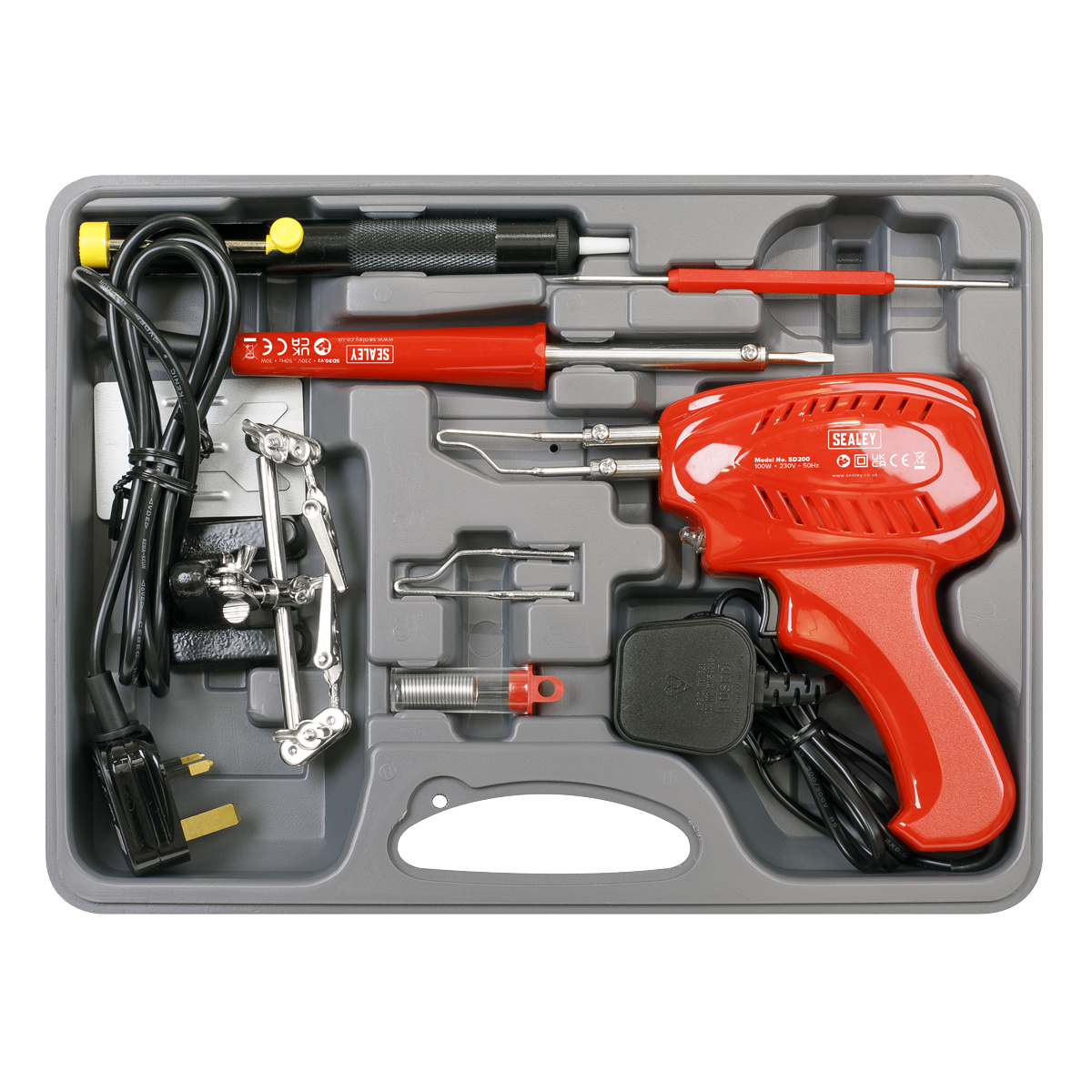 Soldering Gun/Iron Kit 230V 8pc