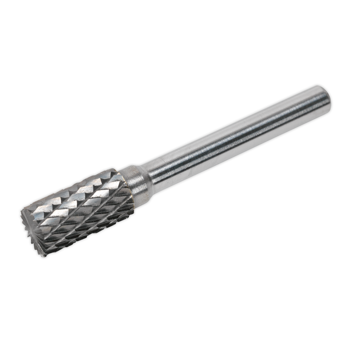 Cylindrical Front End Cut Tungsten Carbide Rotary Burr 10mm