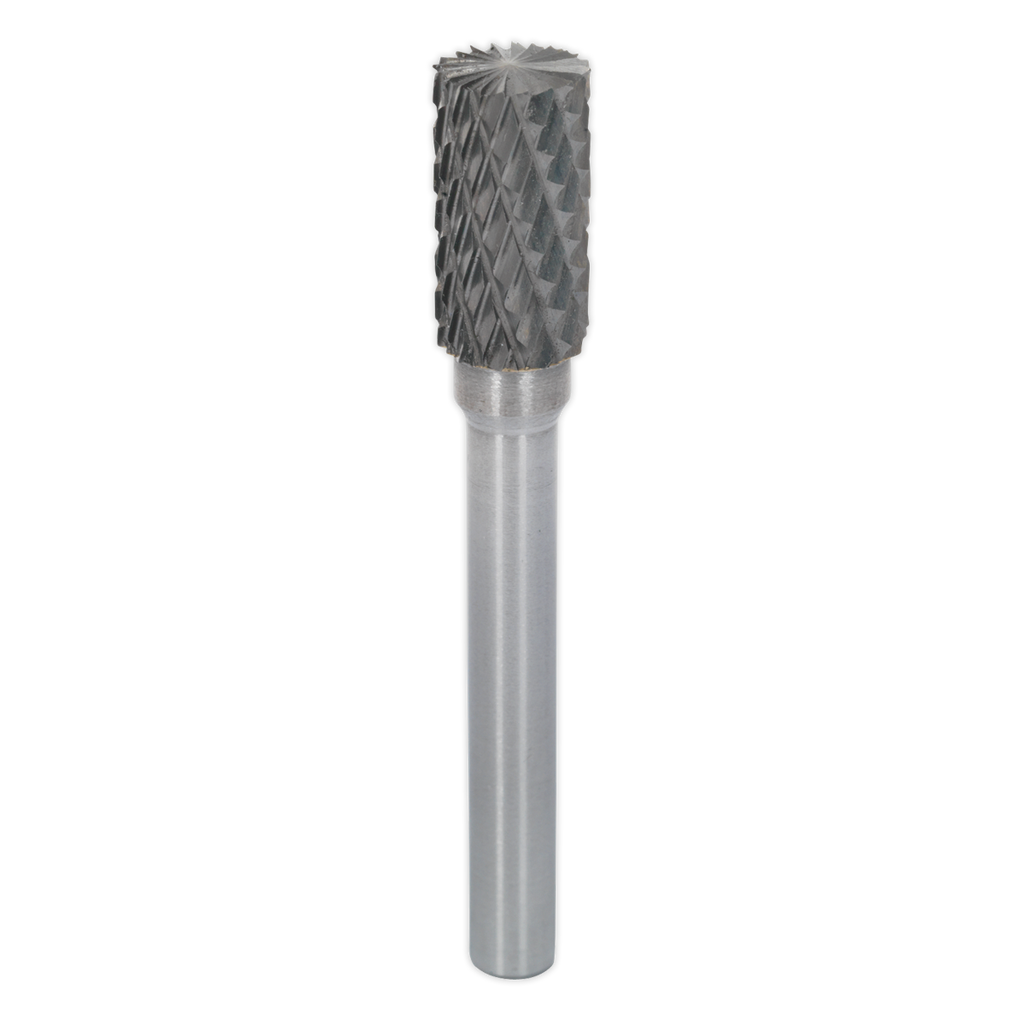 Cylindrical Front End Cut Tungsten Carbide Rotary Burr 10mm