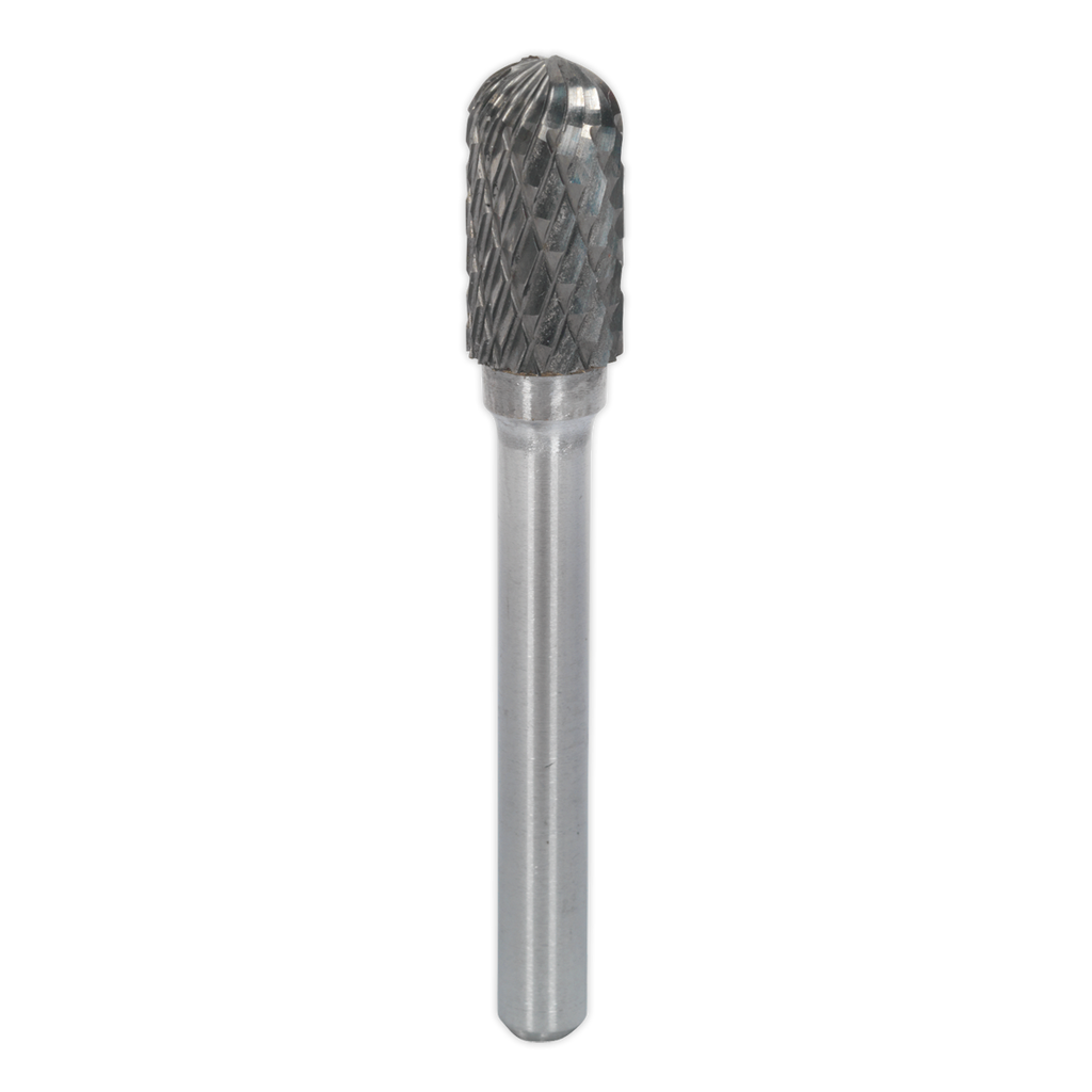 Cylindrical Ball Nose Tungsten Carbide Rotary Burr 10mm