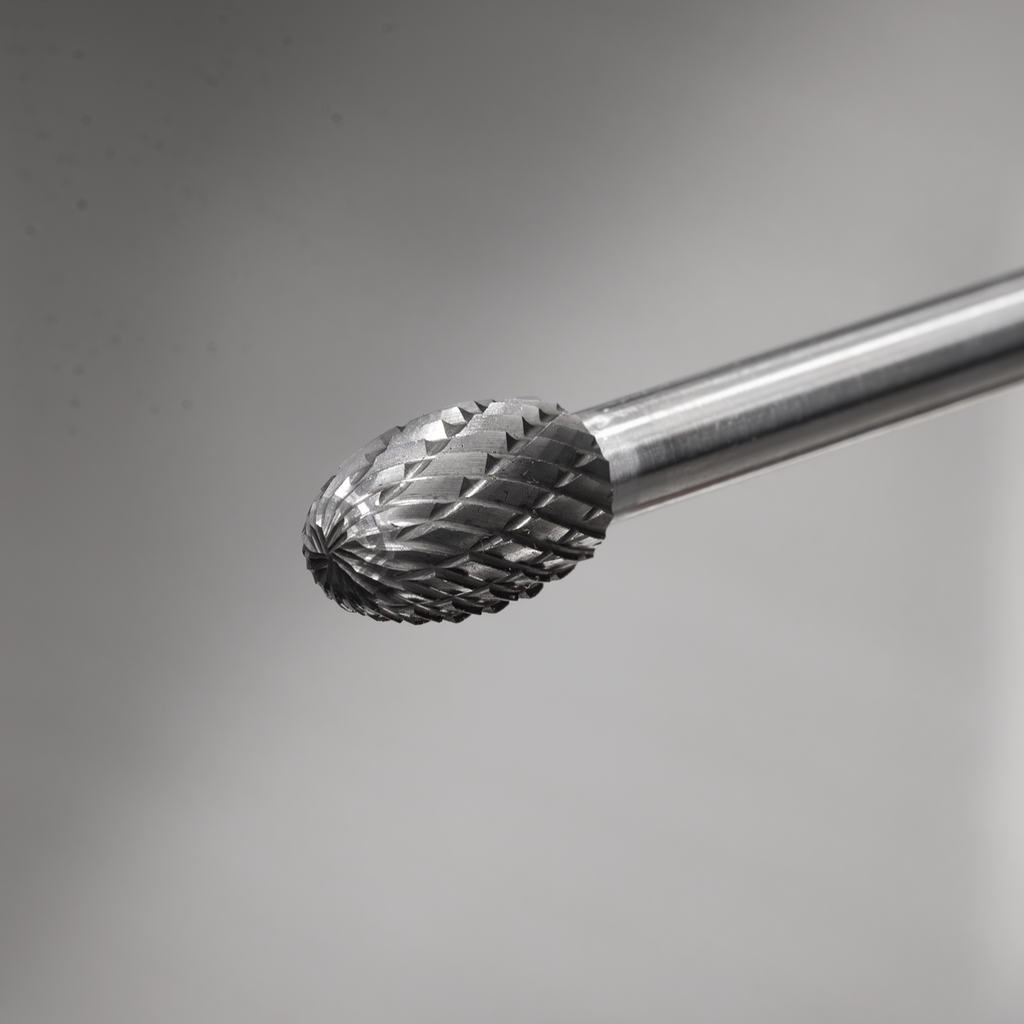 Tungsten Carbide Rotary Burr Extra-Long Oval 10mm