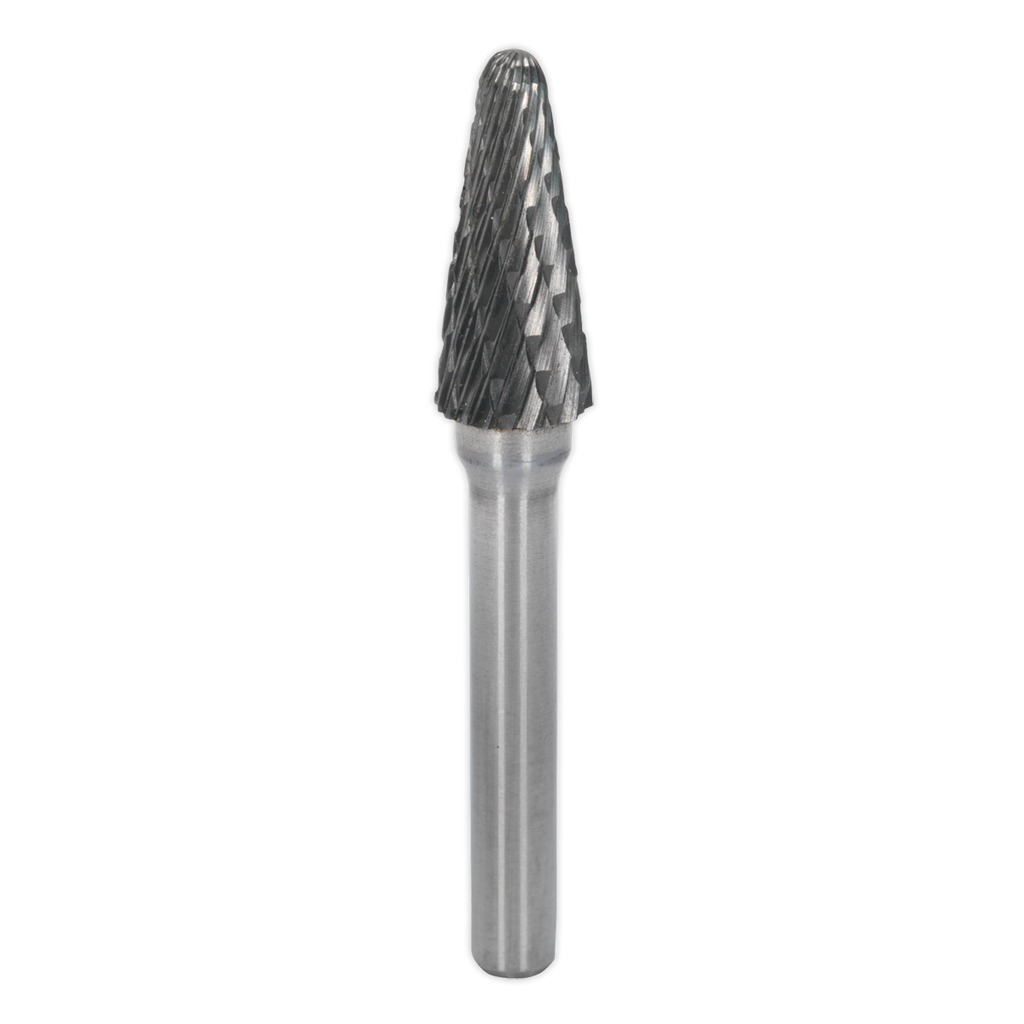 Conical Ball Nose Tungsten Carbide Rotary Burr 10mm