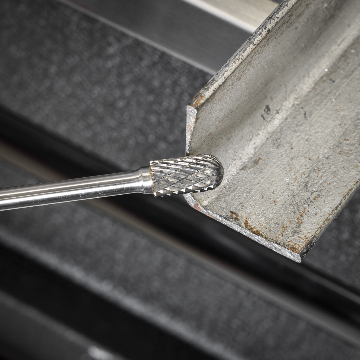 Extra-Long Tungsten Carbide Rotary Burr Set 5pc