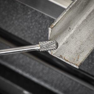Extra-Long Tungsten Carbide Rotary Burr Set 5pc