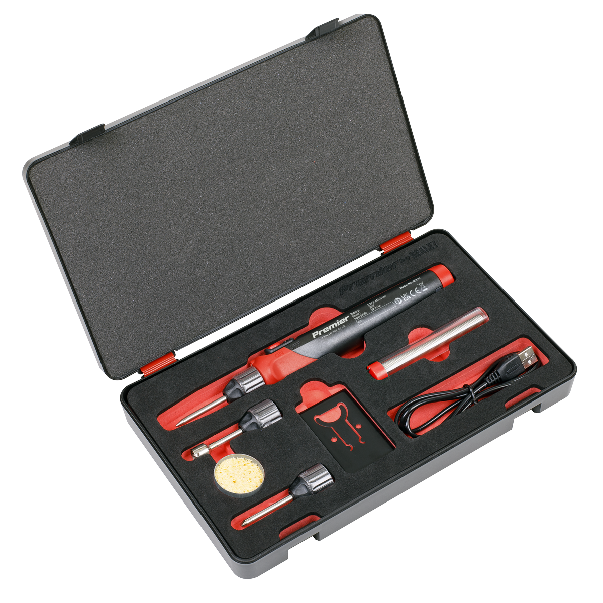 Premier Rechargeable Soldering Iron Kit 30W