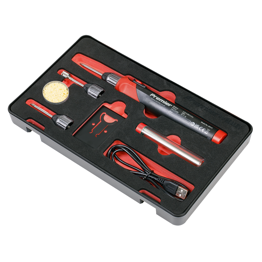 Premier Rechargeable Soldering Iron Kit 30W