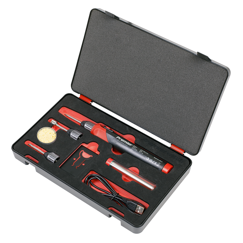 Premier Rechargeable Soldering Iron Kit 30W