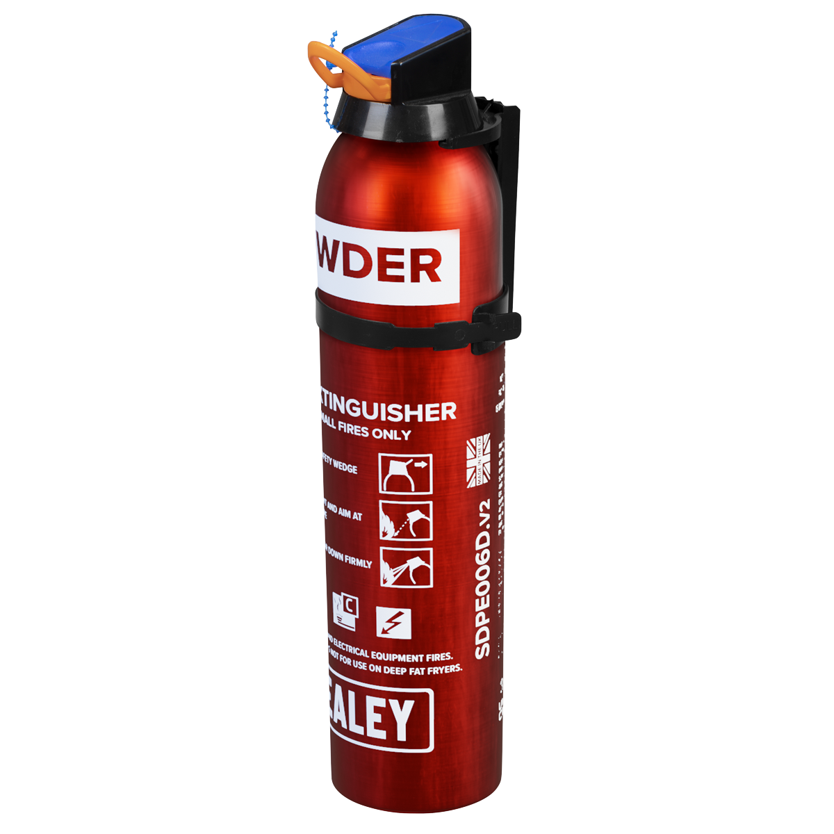 Disposable Dry Powder Fire Extinguisher 0.6kg
