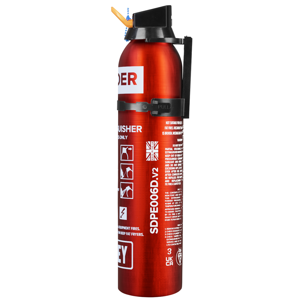 Disposable Dry Powder Fire Extinguisher 0.6kg
