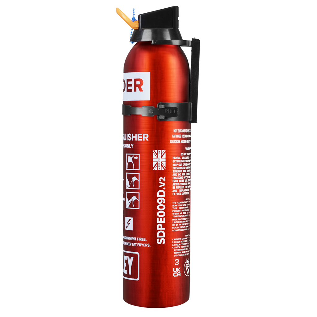 Disposable Dry Powder Fire Extinguisher 0.95kg