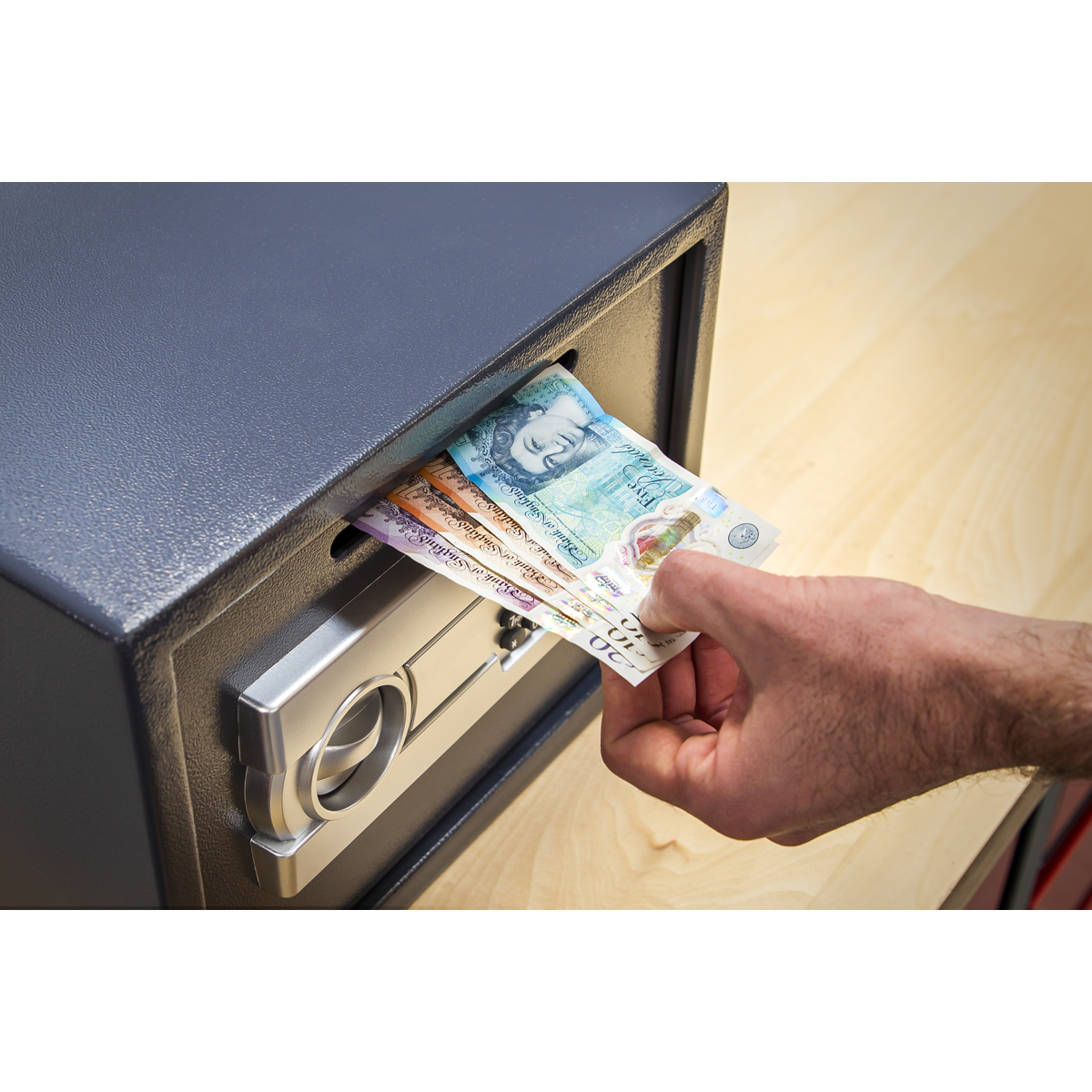 Electronic Combination Security Safe with Deposit Slot 350 x
