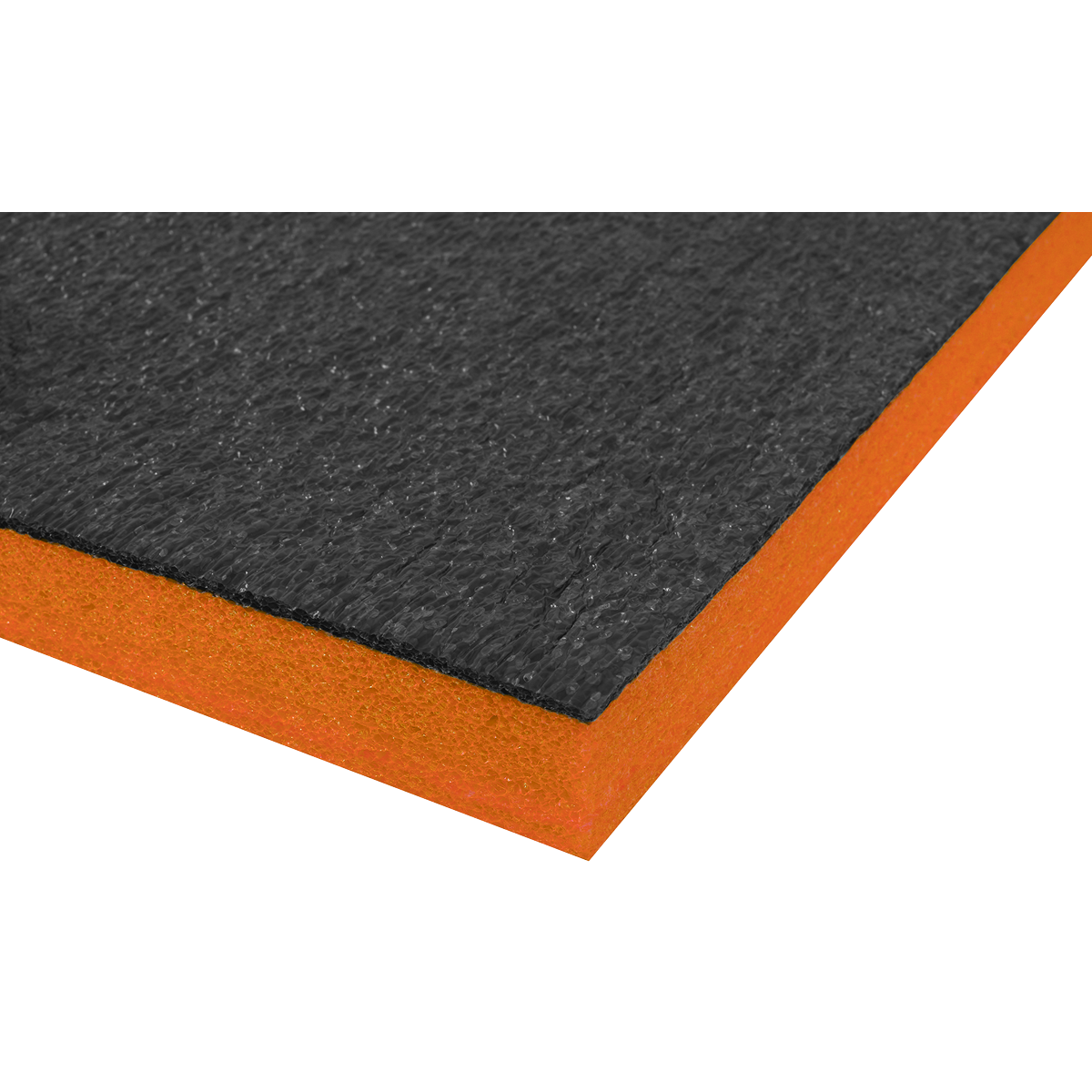 Easy Peel Shadow Foam® 1200 x 550 x 30mm - Orange/Black