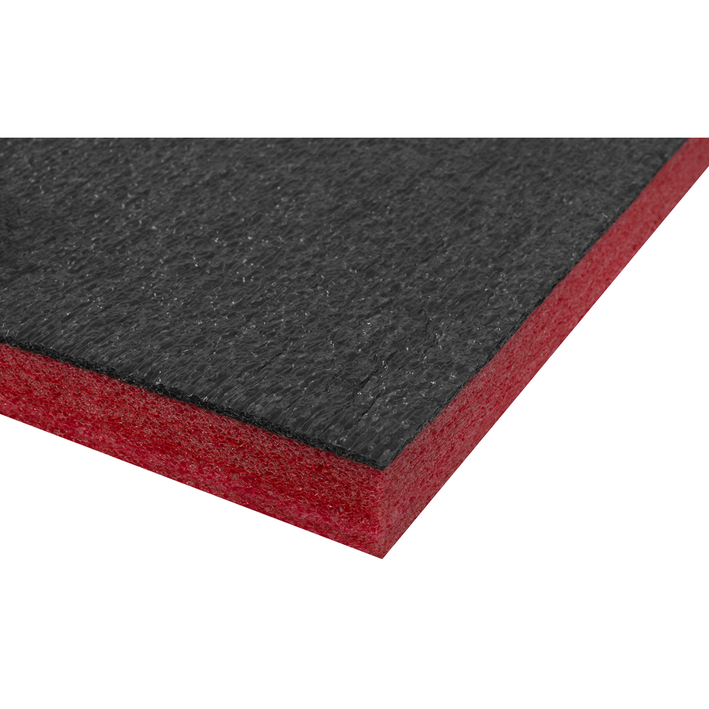 Easy Peel Shadow Foam® 1200 x 550 x 30mm - Red/Black