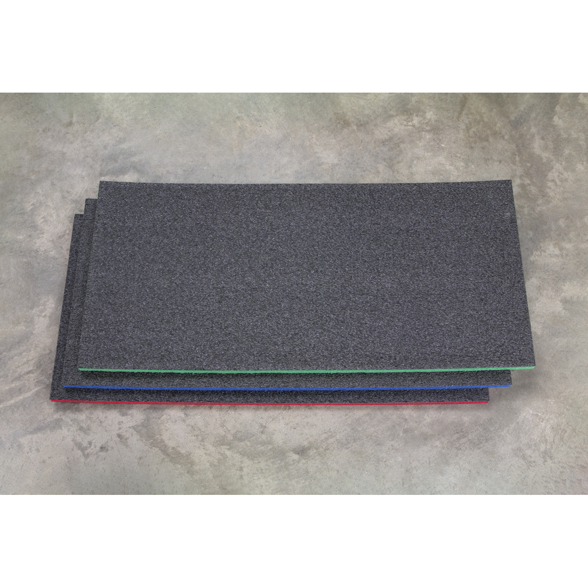 Easy Peel Shadow Foam® 1200 x 550 x 30mm - Green/Black