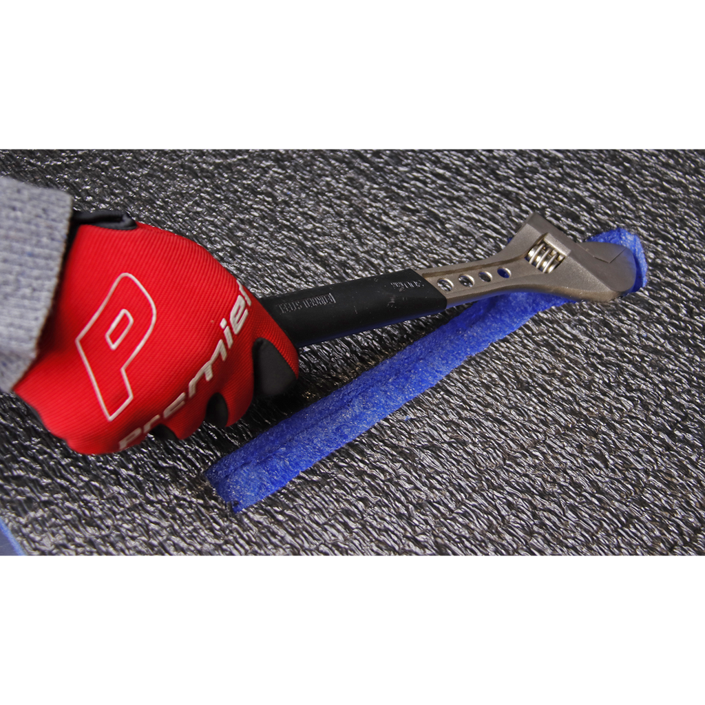 Easy Peel Shadow Foam® 1200 x 550 x 50mm - Blue/Black