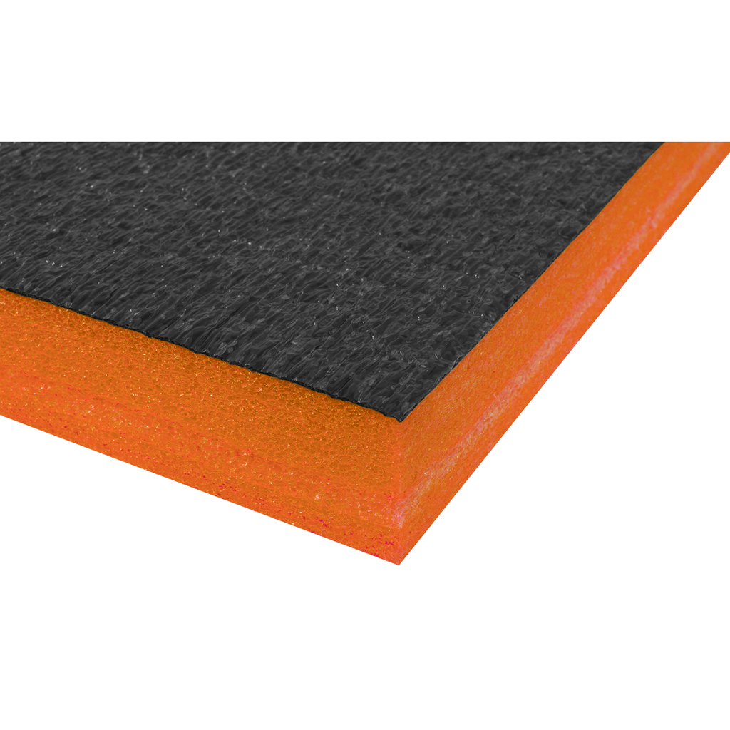 Easy Peel Shadow Foam® 1200 x 550 x 50mm - Orange/Black