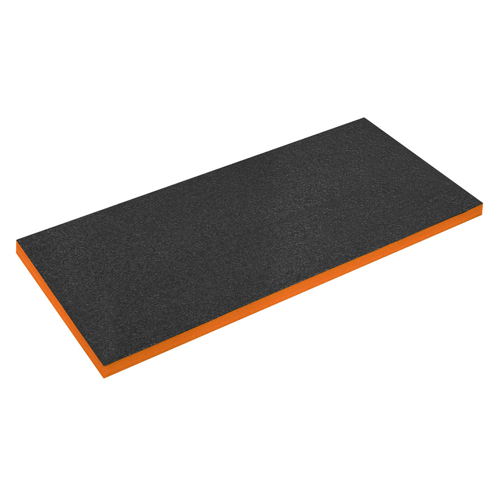 Easy Peel Shadow Foam® 1200 x 550 x 50mm - Orange/Black