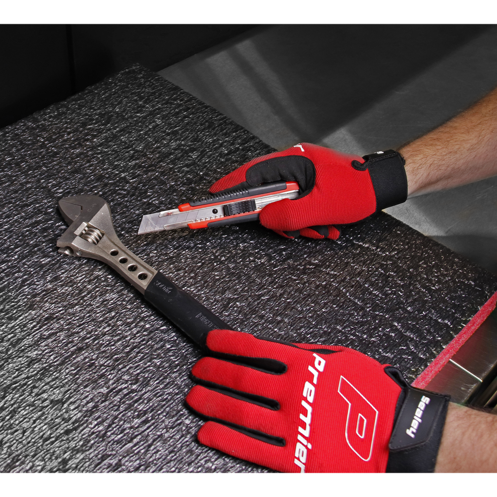 Easy Peel Shadow Foam® 1200 x 550 x 50mm - Red/Black