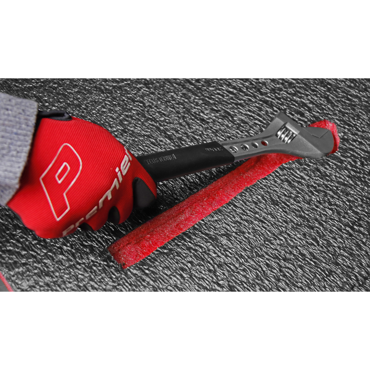 Easy Peel Shadow Foam® 1200 x 550 x 30mm - Red/Black