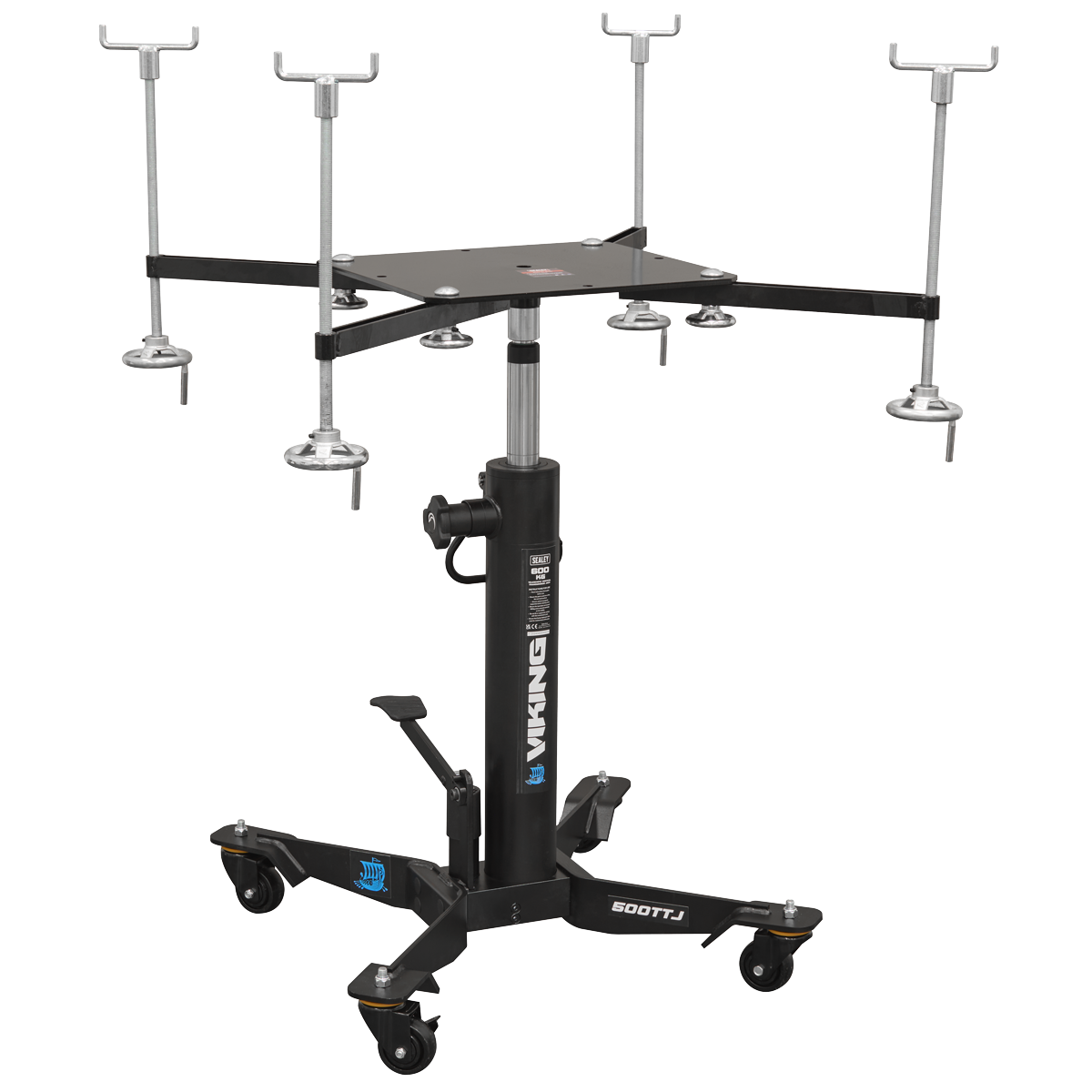 Viking Transmission Jack with Subframe Cradle Combo, 500kg (SFC500COMBO)