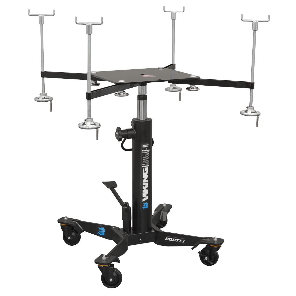 Viking Transmission Jack with Subframe Cradle Combo, 800kg (SFC800COMBO)