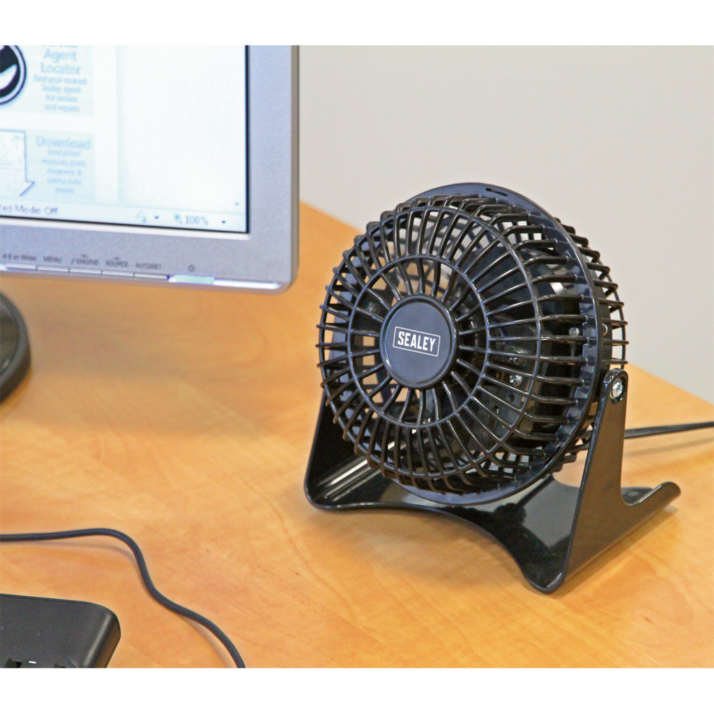 Mini Desk Fan 4", 1-Speed (SFF04)