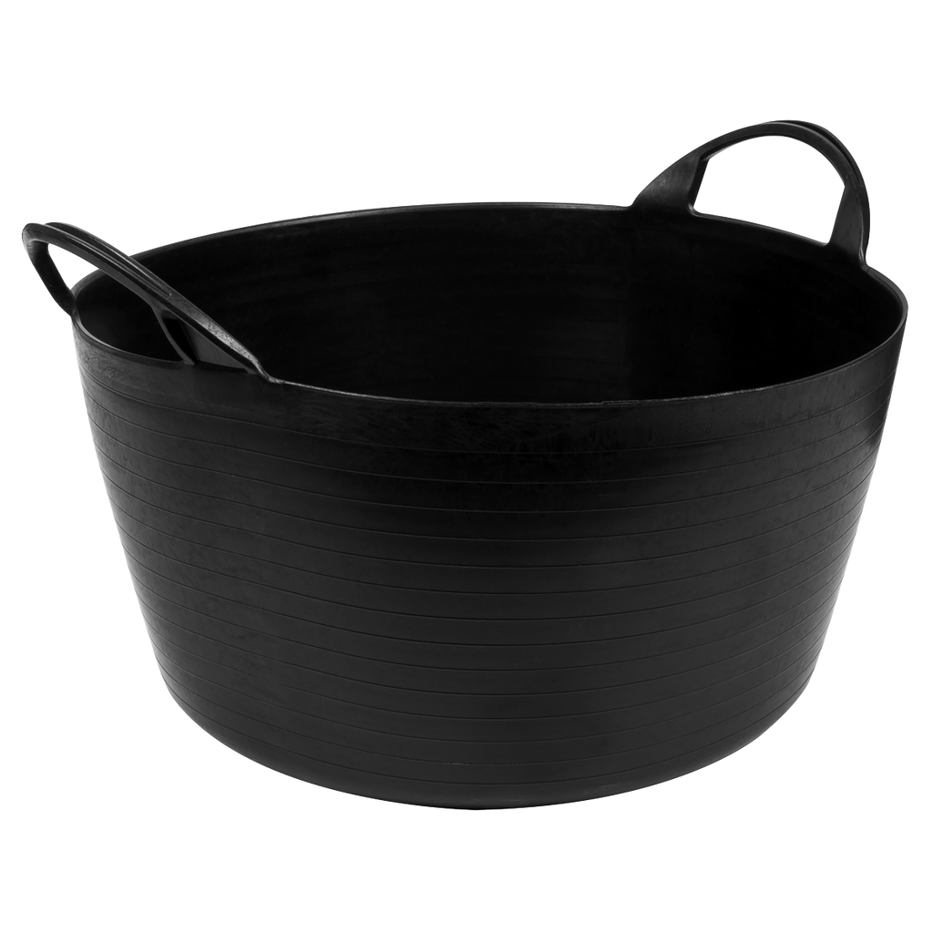 Heavy-Duty Flexi Tub 30L - Black