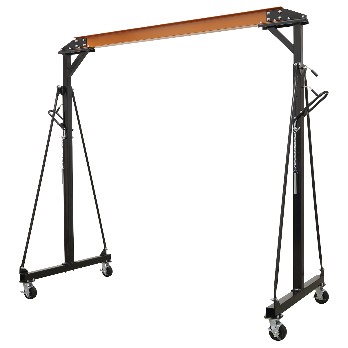 Portable Lifting Adjustable Gantry Crane 1 Tonne