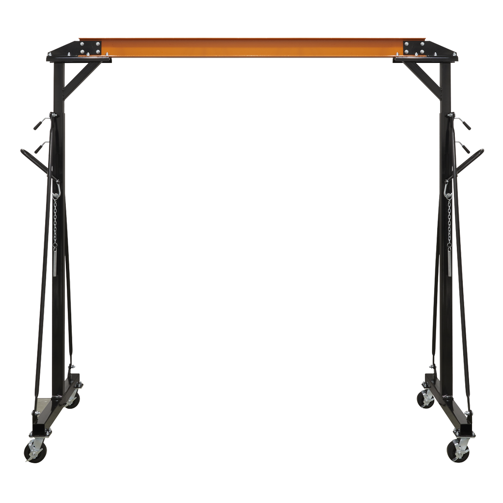 Portable Lifting Adjustable Gantry Crane 1 Tonne