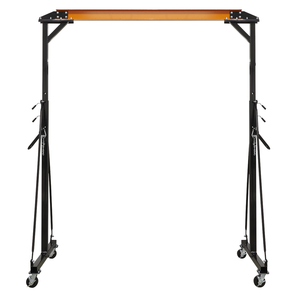 Portable Lifting Adjustable Gantry Crane 1 Tonne