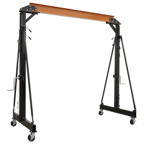 Portable Lifting Adjustable Gantry Crane 2 Tonne