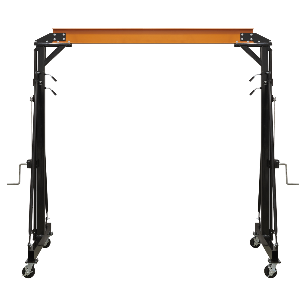 Portable Lifting Adjustable Gantry Crane 2 Tonne