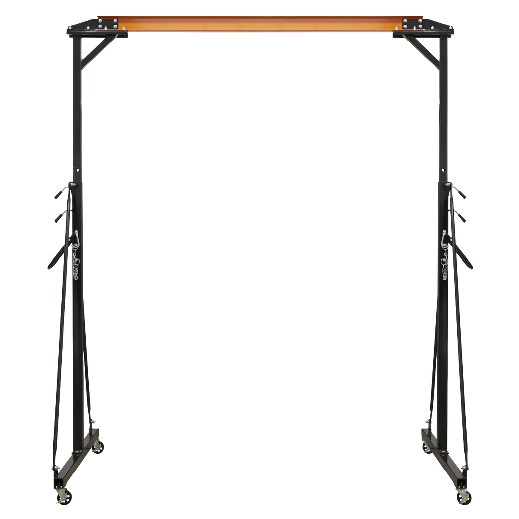 Portable Lifting Adjustable Gantry Crane 0.5 Tonne