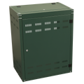 Solid Gas Cylinder Safety Cabinet - 2 x 19kg