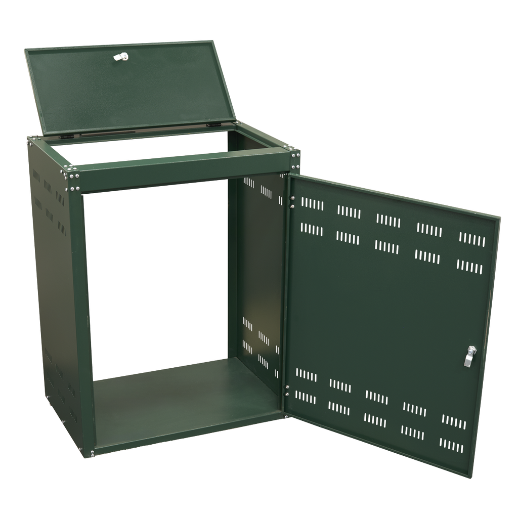 Solid Gas Cylinder Safety Cabinet - 2 x 19kg