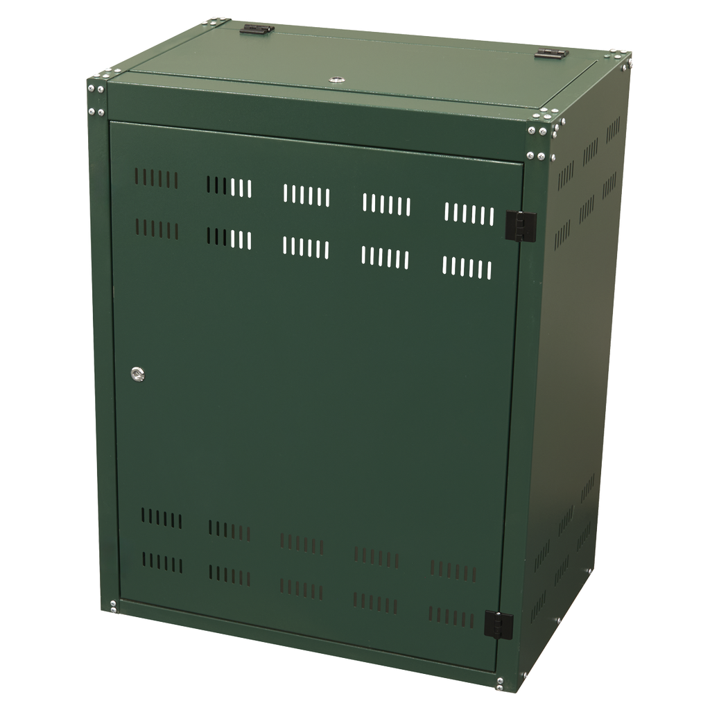 Solid Gas Cylinder Safety Cabinet - 2 x 19kg