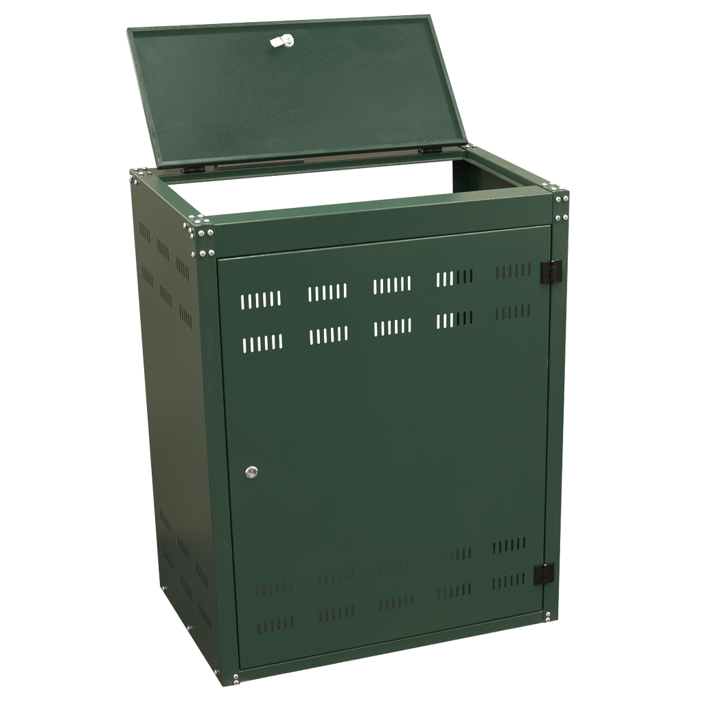 Solid Gas Cylinder Safety Cabinet - 2 x 19kg