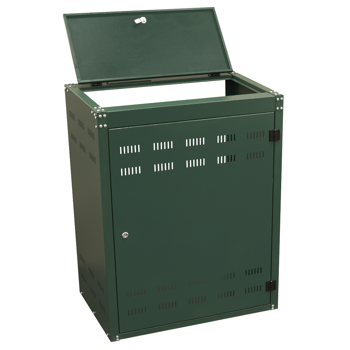 Solid Gas Cylinder Safety Cabinet - 2 x 19kg