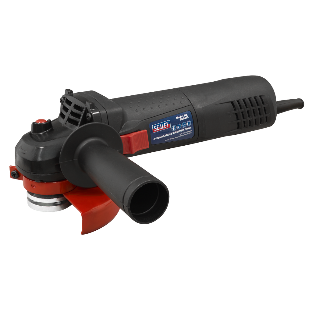 115mm Angle Grinder Slim Body 750W/230V