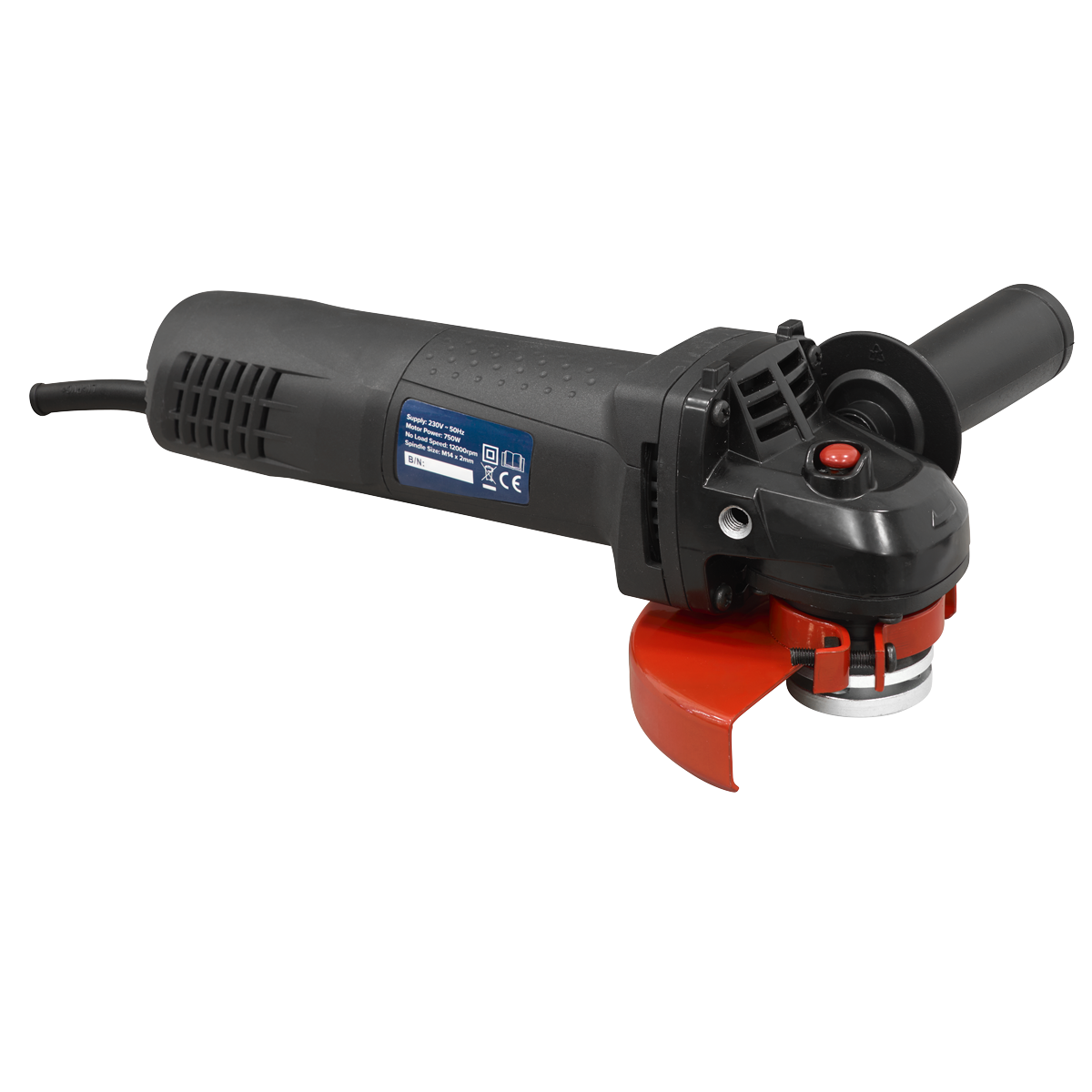 115mm Angle Grinder Slim Body 750W/230V