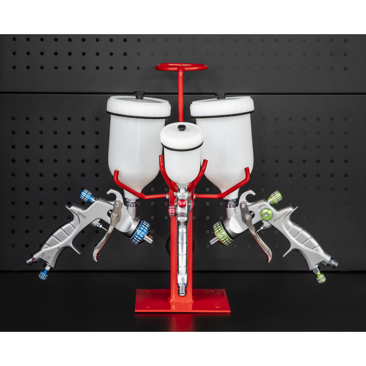Spray Gun & Filter Holder 3 Gun Capacity