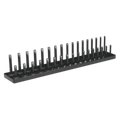 Premier Socket Holder, 34 Sockets, 1/2"Sq Drive, Black (SH1217)