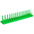 Premier Socket Holder, 34 Sockets, 1/2"Sq Drive, Hi-Vis Green (S1217HV)