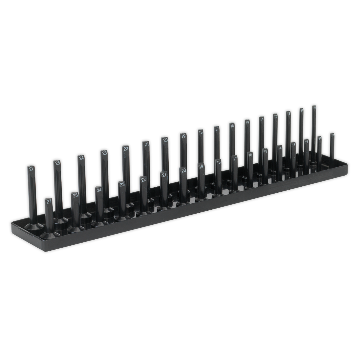 Premier Socket Holder, 34 Sockets, 1/2"Sq Drive, Black (SH1217)