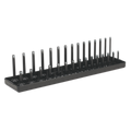 Premier Socket Holder, 30 Sockets, 3/8"Sq Drive, Black (SH3815)
