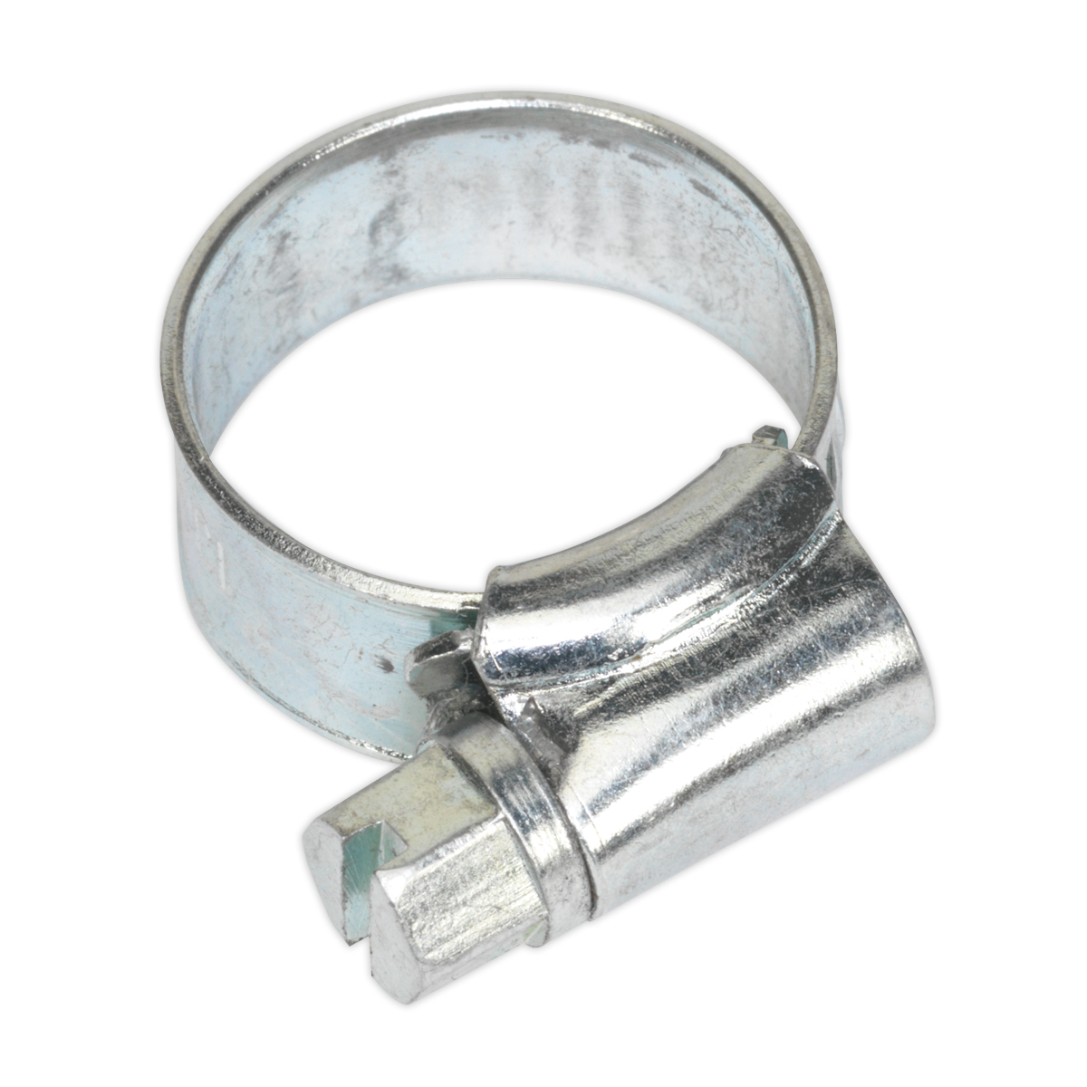 Zinc Plated Hose Clip 8-14mm - Pack of 30
