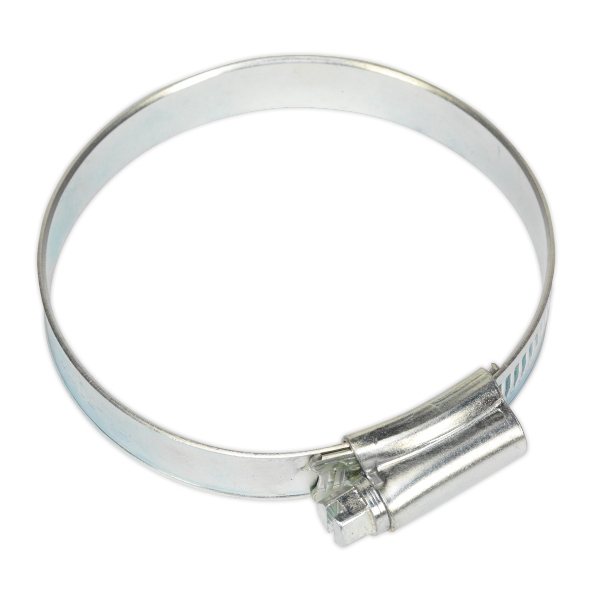 Zinc Plated Hose Clip 51-70mm - Pack of 10