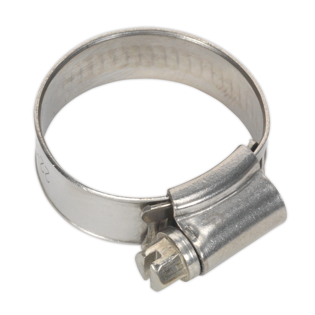 Stainless Steel Hose Clip 22-32mm - Pack of 10