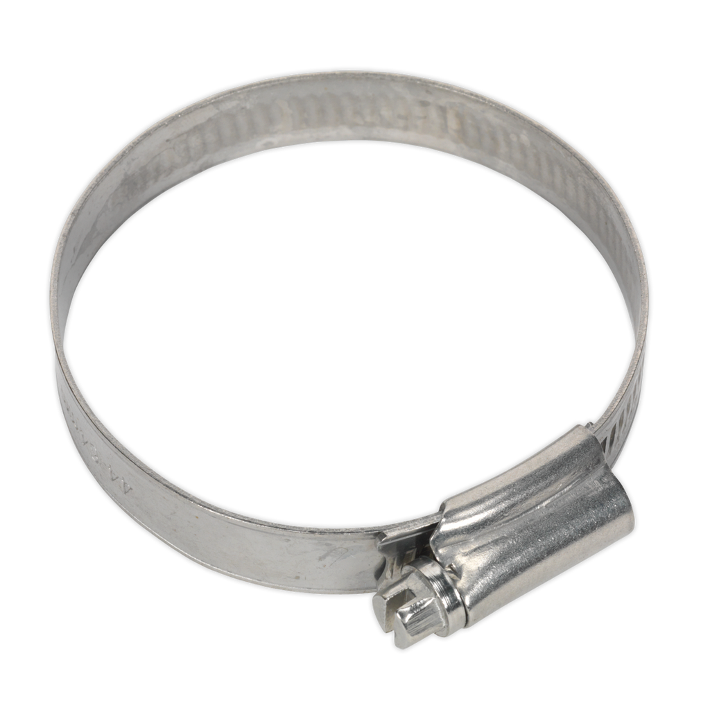 Stainless Steel Hose Clip 44-64mm - Pack of 10