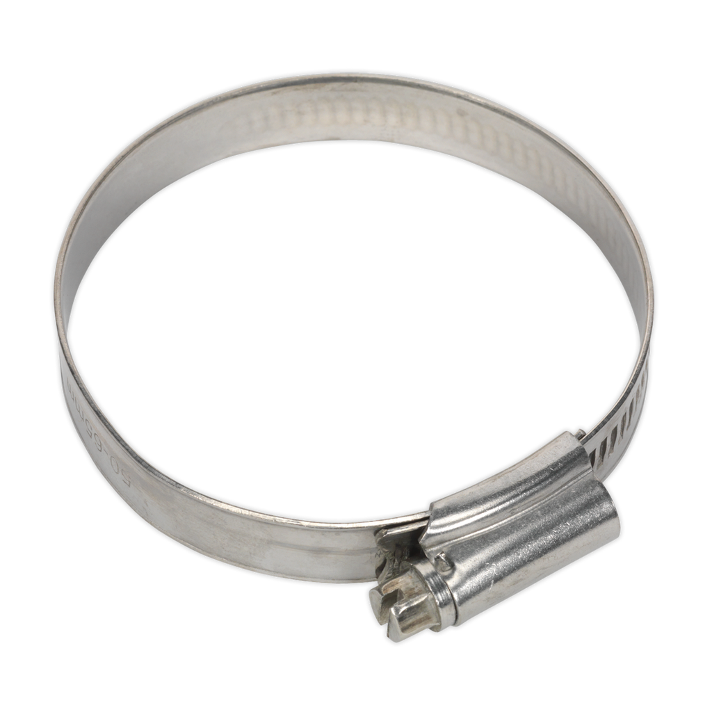Stainless Steel Hose Clip 55-64mm - Pack of 10